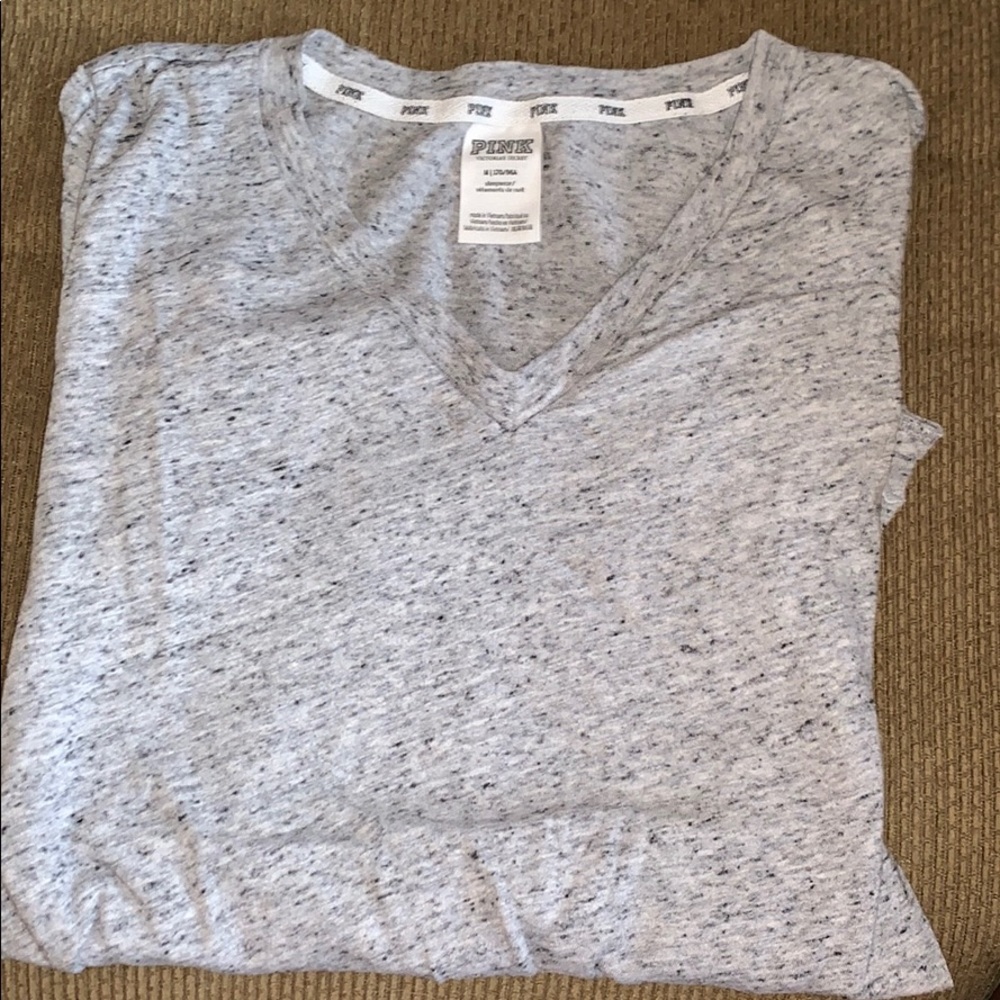 pink t-shirt vneck
